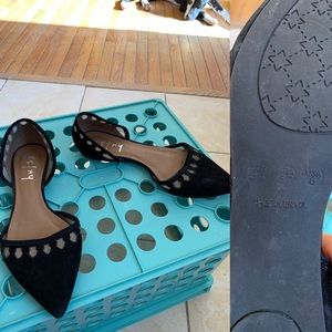 French Sole NY size 8 d’orsay flats